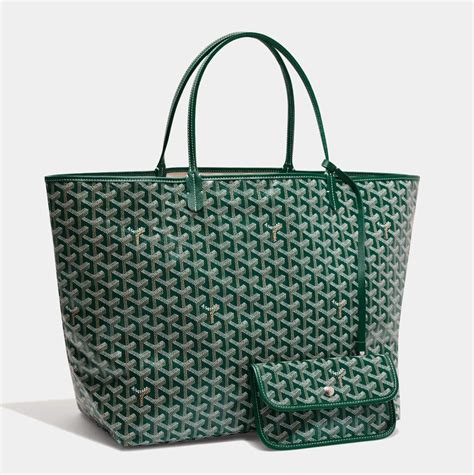 goyard green clutch|Goyard men's bags.